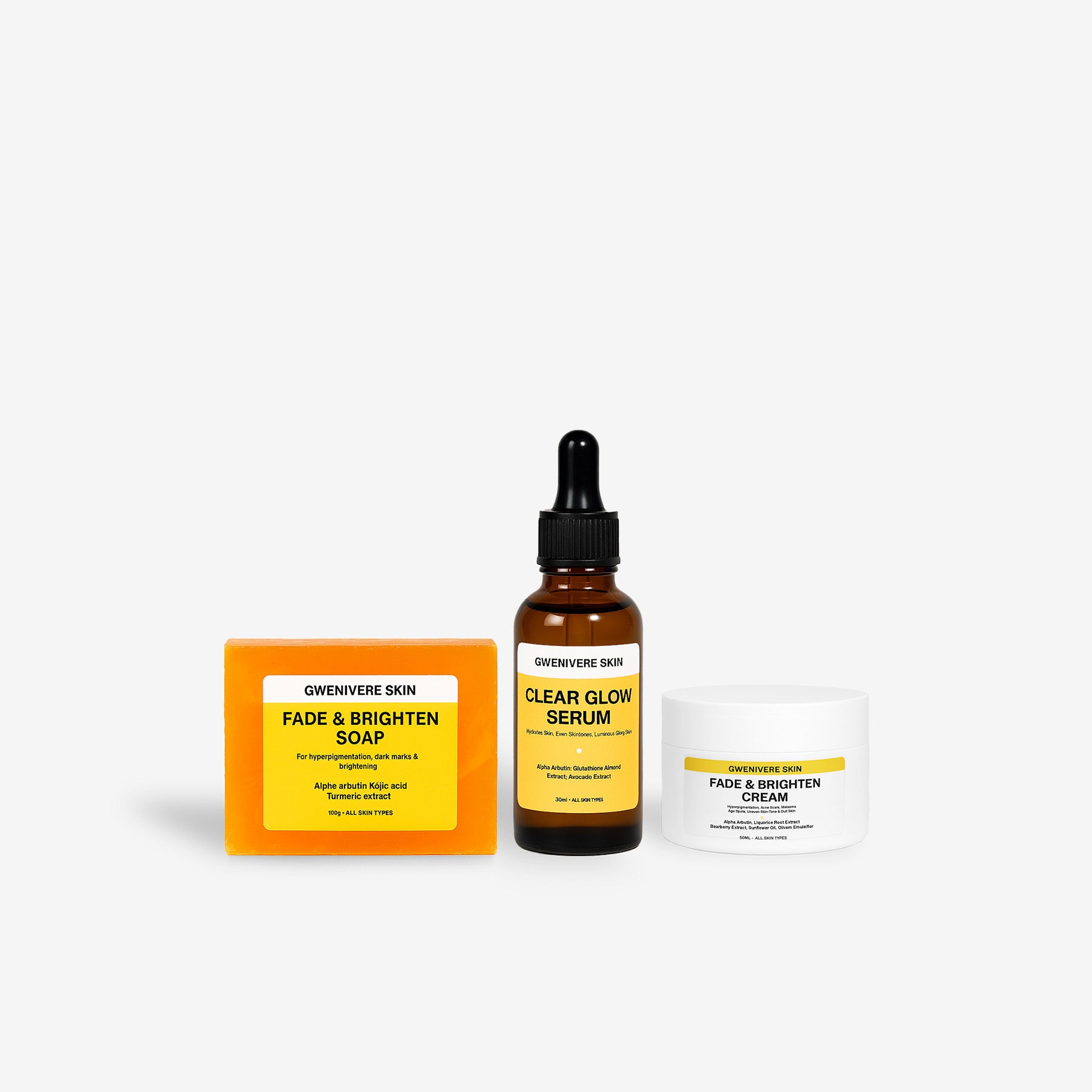 Kit Hyperpigmentation Hyperpigmentation Kit – Gwenivere Skin